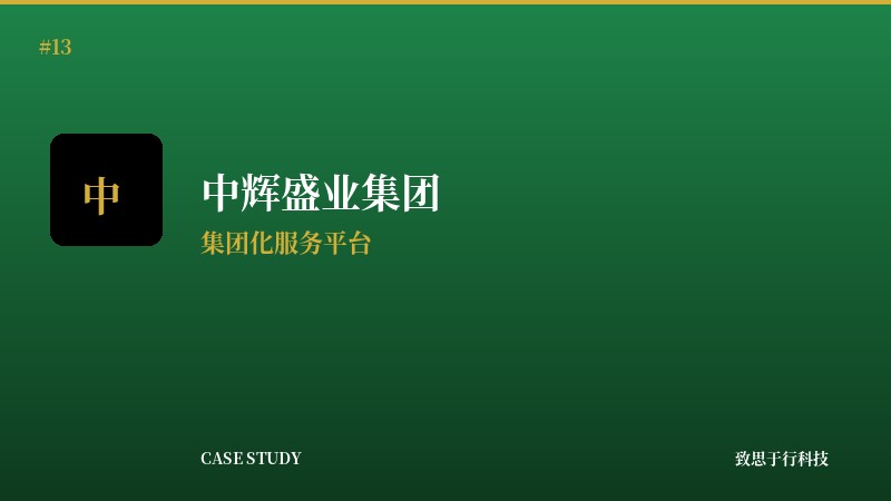 中辉盛业集团服务平台